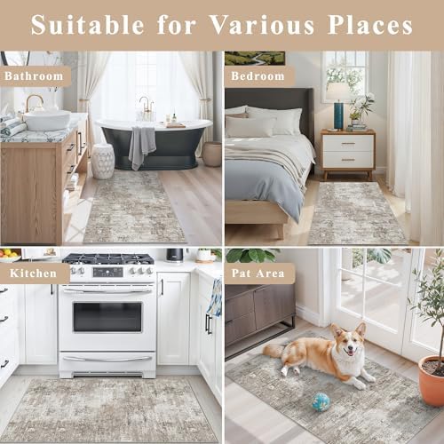 2x4 Washable Entryway Area Rug - Image 4