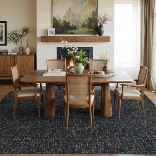 Garvee Modern 5x7 Rugs for Entryway Solid Color Washable Area Rugs - Image 3