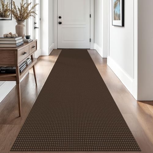 EARTHALL Woven Runner Rug 2.6x10 Ft Washable Runners by EARTHALL