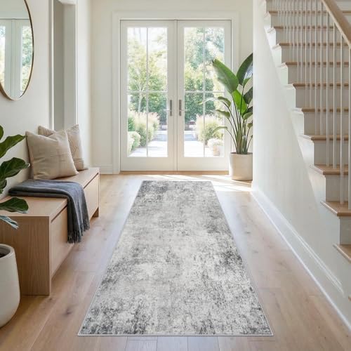 Abstract 2x6 Runner Rug: Non Slip Indoor Rugs by RUUGME