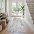 Abstract 2x6 Runner Rug: Non Slip Indoor Rugs by RUUGME