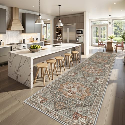 Runner Rug 2x10, Washable Rugs for Entryway Rug by Restydon
