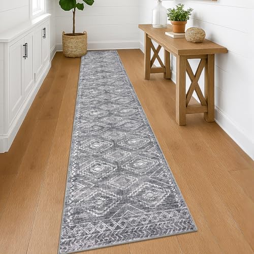 KILOCOCO Hallway Runner 2x12 ft Washable Runner Rug Non Slip - Image 3