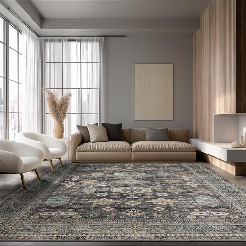 Ruaruarug Washable Area Rug 10×14 by Ruaruarug