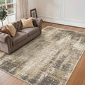 Valenrug Washable Rugs 5x7, Abstract Large Area Rugs by Valenrug