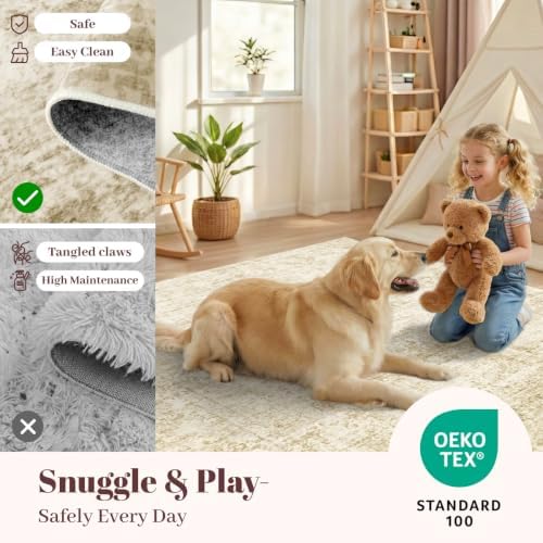 Homemate Washable Rug 8x10 Area Rugs - Image 6