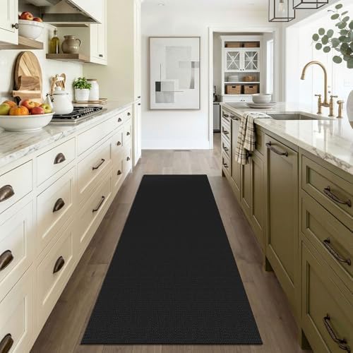 EARTHALL Woven Runner Rug 3x6 Ft Washable Runners - Image 6
