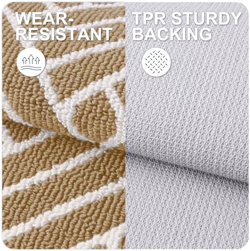 OLANLY Indoor Door Mat 48x32, Low-Profile Dirt Resistant Doormat - Image 3