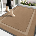 OLANLY Front Door Mat Outside 59x40, All-Season Heavy-Duty Rubber Doormat by OLANLY
