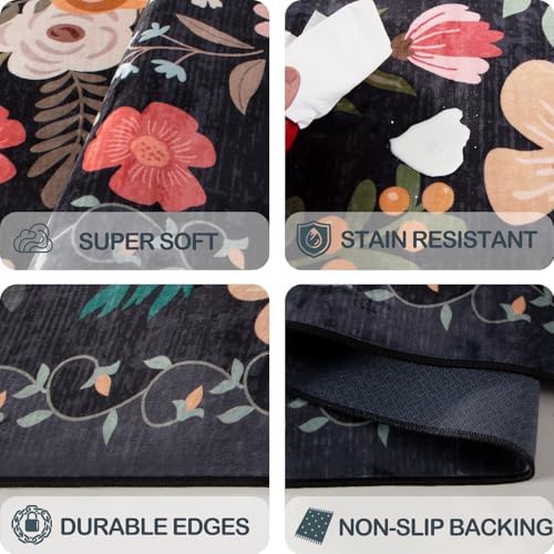 Washable 2'6" x 8' Runners for Hallways, Non Slip Long Floor Runner for Kitchen - Image 5