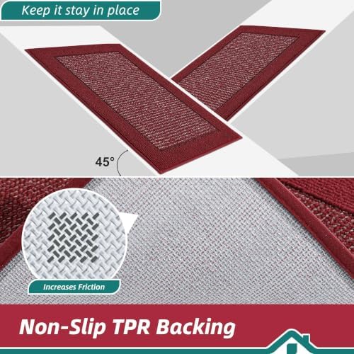 BEQHAUSE Indoor Door Mat 36" x 60", Dirt Trapper Door Mats - Image 4