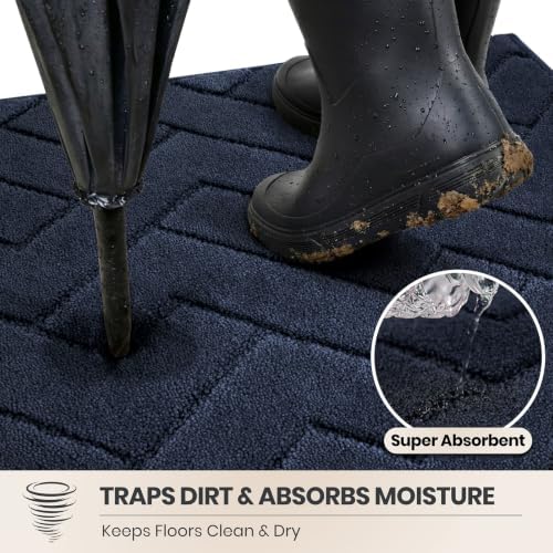 PURRUGS Dirt Trapping Door Mat Indoor Entrance - Image 2