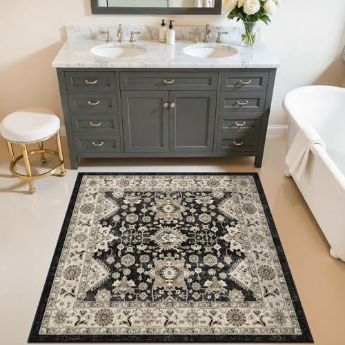 Washable 3x3 Square Entry Rug: Rugs - Image 6