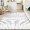 Lahome Moroccan Machine Washable Rugs 6x9 Rug by Lahome
