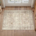 HUGEAR Beige 2x3 Neutral Area Rugs by HUGEAR