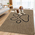 Smiry Dog Door Mat for Muddy Paws, Absorbent Non Slip Dirt Trapper by Smiry