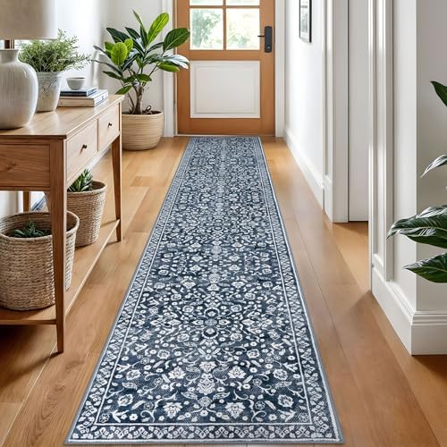 Vintage Washable Runners for Hallway 2x10 Runner Rug Non Slip - Image 2