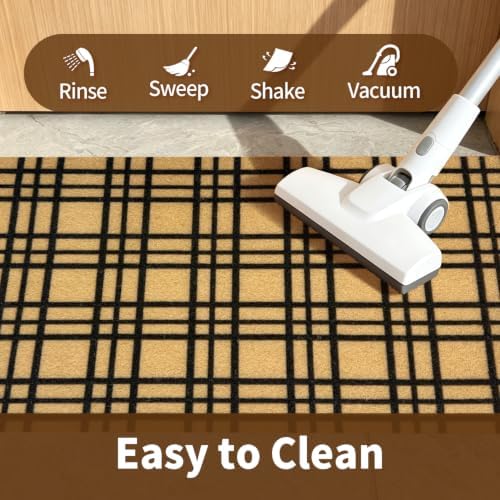 Front Door Mat, Non Slip Outside Entrance Welcome Mat 17"x30" - Image 5