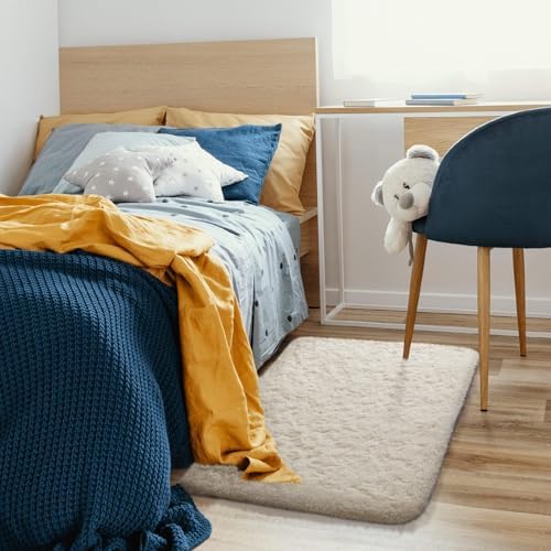 Ophanie Small Ivory Entryway Throw Rugs - Image 5