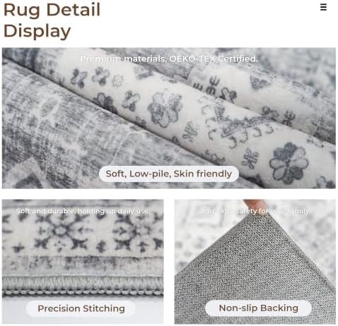 RUUGME 3x20 Washable Runner Rug - Image 6