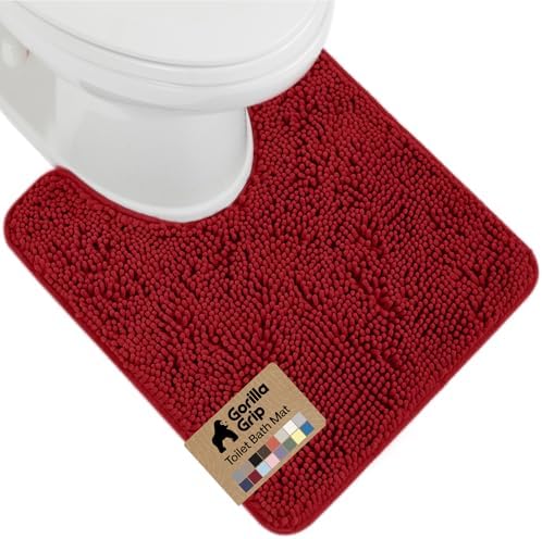 GORILLA GRIP Chenille Bath Rug Mat by GorillaGrip