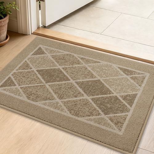 BEQHAUSE Dirt Trapper Door Mats 20" x 32", Non-Slip Washable by BEQHAUSE