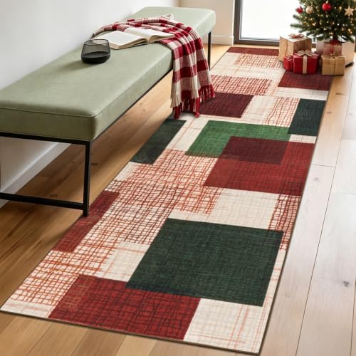 Washable 4x10 Runner Rug for Hallway Kitchen Bedroom - Image 3