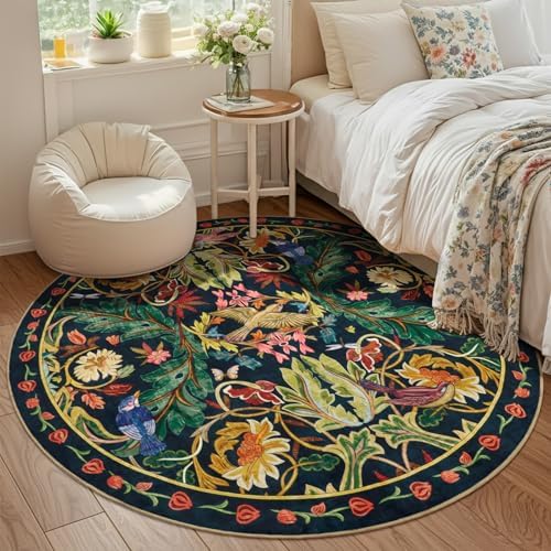 nesrt Washable Round Area Rugs 6ft - Image 6