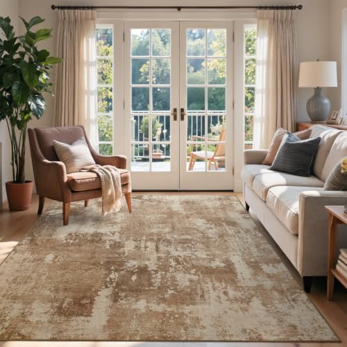4x6 Ft Abstract Washable Area Rugs by Cuzwlovita