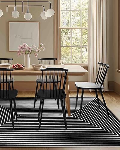 8x10 Area Rugs for Living Room Large Modern Washable Rug - Image 5