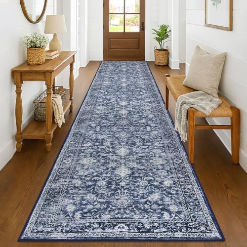 KILOCOCO Runner for Hallway 3x14 ft Washable Runner Non-Slip Rug by Kilococo