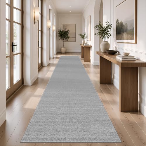 Valenrug 2x12 Runner Rug Non Slip, High-Low Pile Hallway Runners by Valenrug