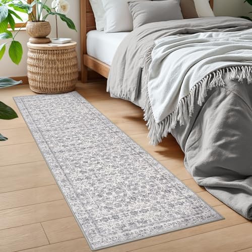 SIILOOM 2x6 Washable Runner Rug, Non Slip Soft Area Rug - Image 3