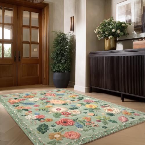 3x5 Bedroom Area Rug Washable: Throw Rugs - Image 6