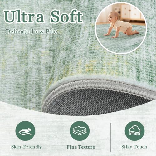 Tosuoka Washable Rugs 5x7 Area Rugs - Image 4