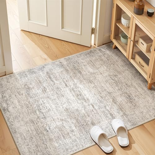 3x4 Rugs for Entryway, Washable Area Rug - Image 3