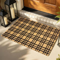 Front Door Mat, Non Slip Outside Entrance Welcome Mat 17"x30" by PKFEDR