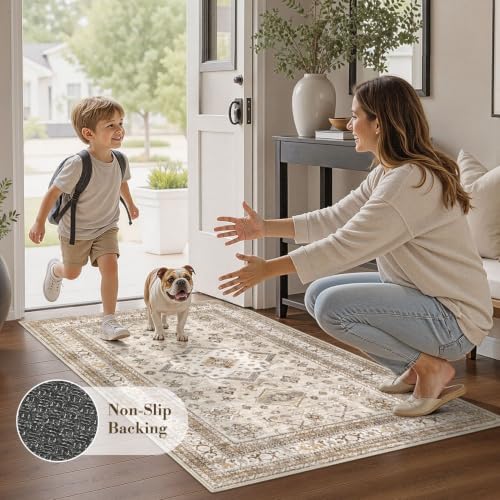 cotiled 3x5 Area Rug for Living Room, Traditional - Image 2