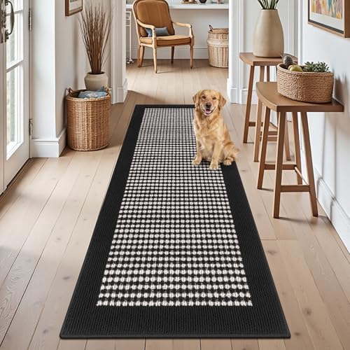 Ileading Laundry Room Runner Rug 2'x6' Non Slip Farmhouse Kitchen Floor Mats by Ileading