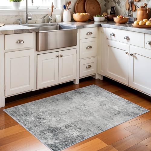Washable 2x3 Abstract Area Rug - Image 5