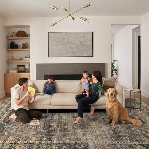 Ruaruarug Washable Area Rug 8×10 - Image 3