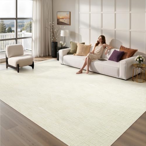 Valenrug 6x9 Area Rugs, High Low Pile Washable Rugs - Image 3