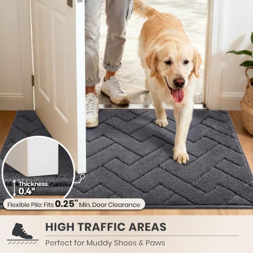 PURRUGS Dirt Trapping Door Mat Indoor Entrance - Image 6