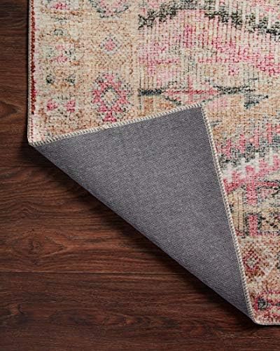 Loloi Layla Pink/Lagoon 9'-0" x 12'-0" Area Rug - Image 7