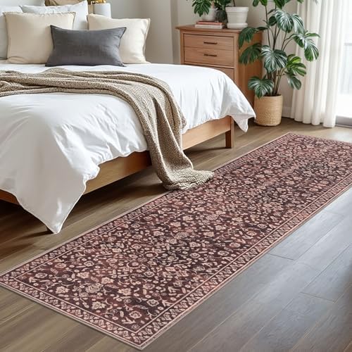 Washable Vintage 2x8 Runner Rug Non Slip Runners - Image 4