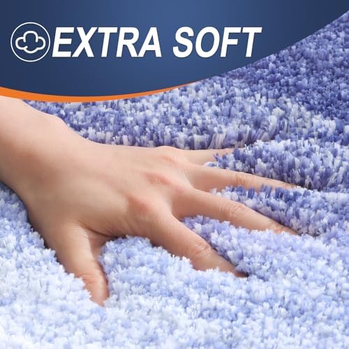 OLANLY Bathroom Runner Rug 59x24, Extra Soft Absorbent Microfiber Bath Rugs - Image 3