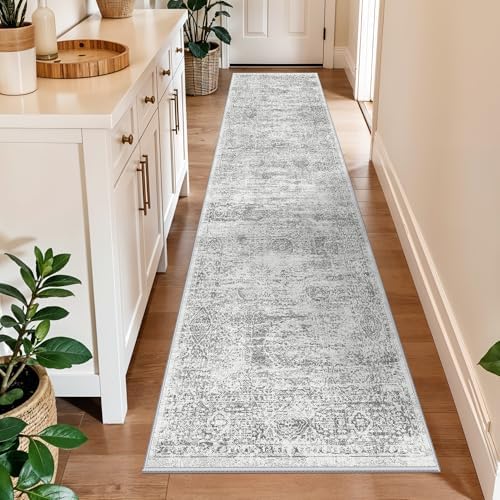 2x10 Runner Rug Non-Slip Washable Kitchen, Vintage Boho Carpet by BYYVOORugsforYourHome