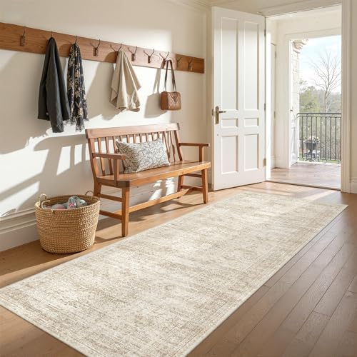 3x8 Runner Rug Non Slip, Washable Hallway Runner Rug - Image 3