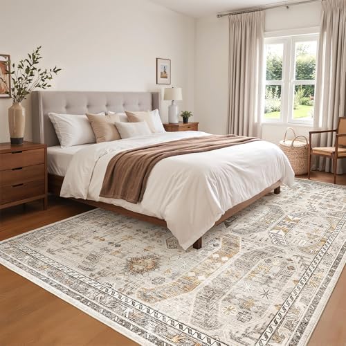 befbee 6x9 Washable Area Rug, Non Slip Rug - Image 7