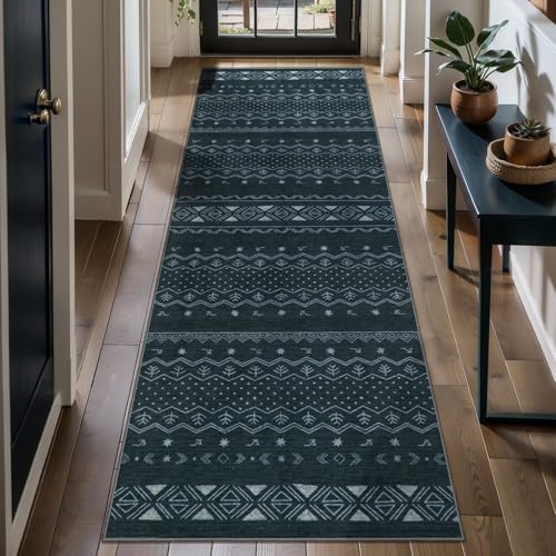 SERISSA 2x6 Washable Non-Slip Boho Runner Rug - Image 2